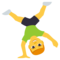 Man Cartwheeling emoji on Emojione